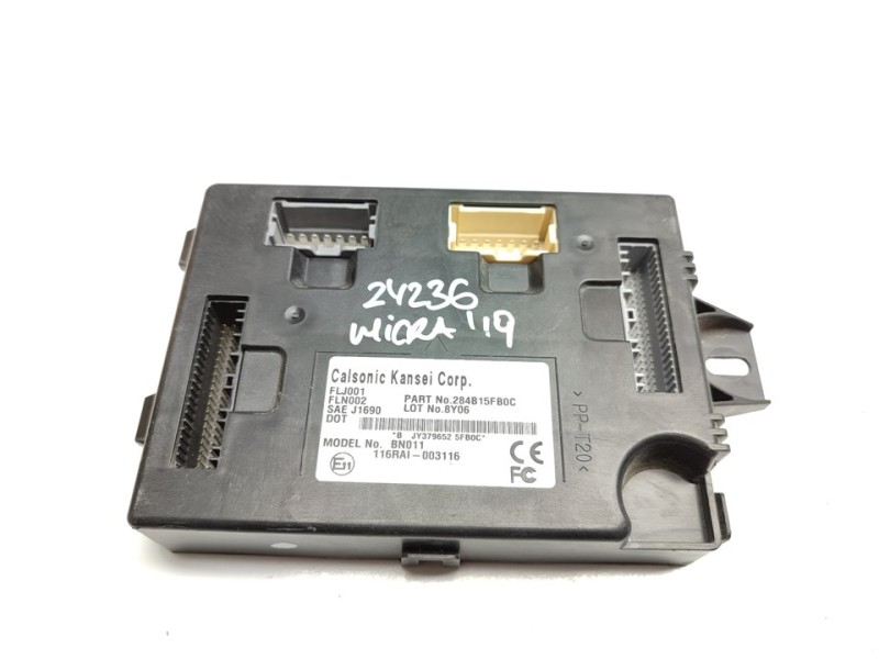 Recambio de modulo confort para nissan micra v (k14) tekna referencia OEM IAM 116RAI003116  