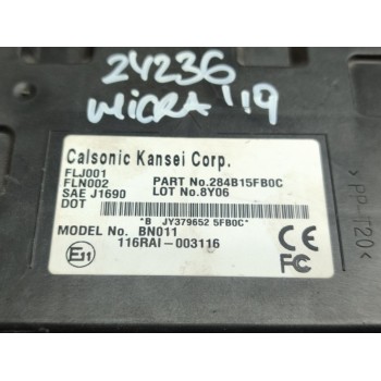 Recambio de modulo confort para nissan micra v (k14) tekna referencia OEM IAM 116RAI003116  
