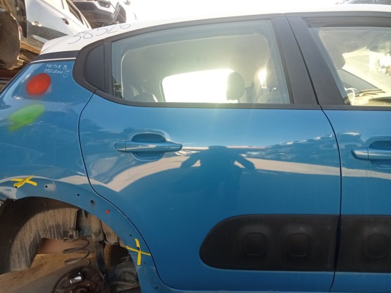 Recambio de puerta trasera derecha para citroën c3 feel pack referencia OEM IAM 9812716680  