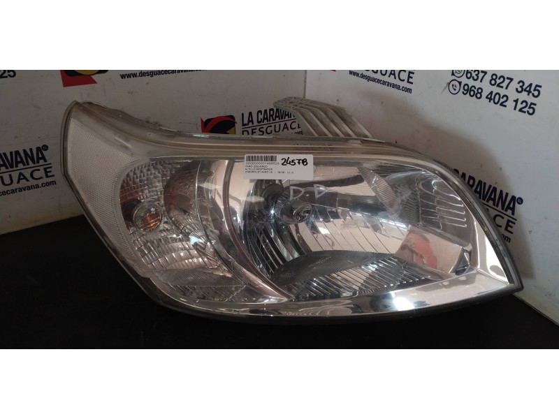 Recambio de faro izquierdo para chevrolet aveo ls referencia OEM IAM   