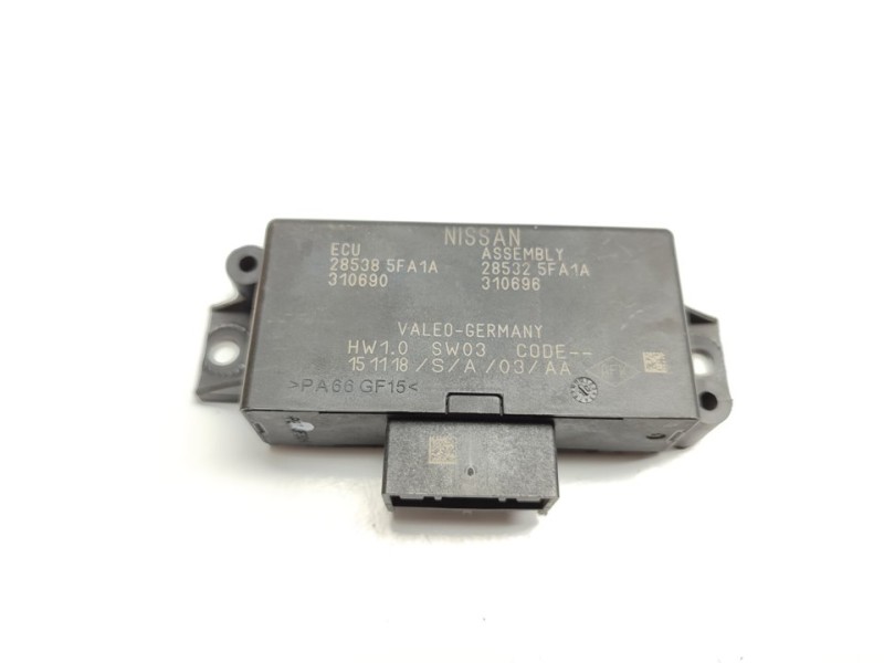Recambio de modulo electronico para nissan micra v (k14) tekna referencia OEM IAM 285385FA1A  