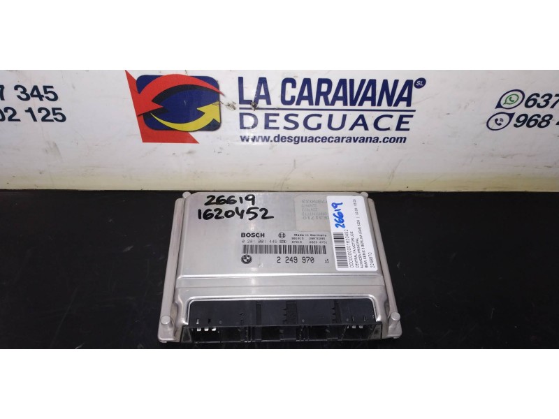 Recambio de centralita motor uce para bmw serie 3 berlina (e46) 320d referencia OEM IAM 2249970  