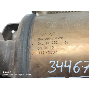 Recambio de filtro de particulas para volkswagen golf vii lim. sport by r-line bluemotion referencia OEM IAM 04L131602EX  