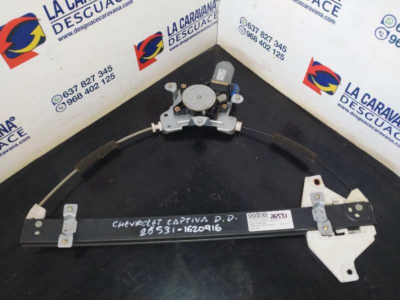 Recambio de elevalunas delantero derecho para chevrolet captiva 2.0 vcdi lt referencia OEM IAM 96627080  