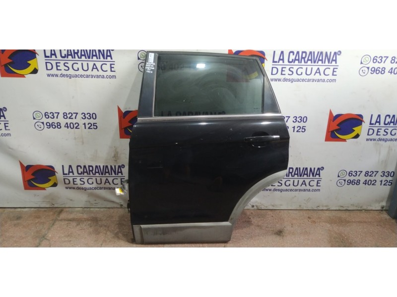 Recambio de puerta trasera izquierda para chevrolet captiva 2.0 vcdi lt referencia OEM IAM 94543752  