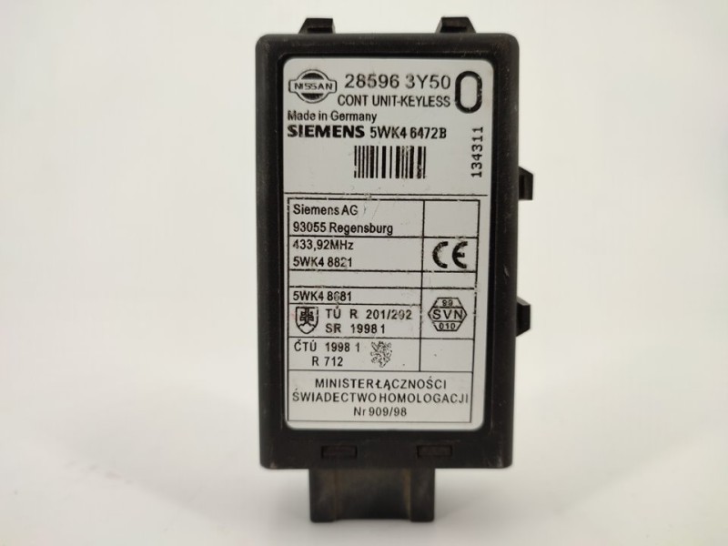 Recambio de modulo confort para nissan x-trail (t30) comfort referencia OEM IAM 285963Y50  