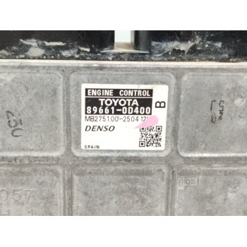 Recambio de centralita motor uce para toyota yaris (ksp9/scp9/nlp9) básico referencia OEM IAM 896610D400  