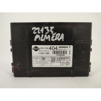 Recambio de centralita inmovilizador para nissan almera (n16/e) acenta referencia OEM IAM 5WK48511  