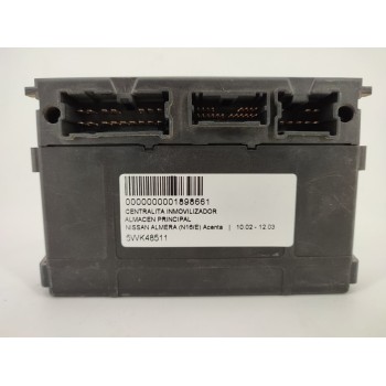 Recambio de centralita inmovilizador para nissan almera (n16/e) acenta referencia OEM IAM 5WK48511  