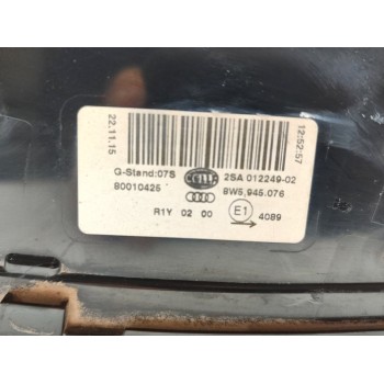 Recambio de piloto trasero derecho interior para audi a4 berlina (8w2) básico referencia OEM IAM 8W5945076  