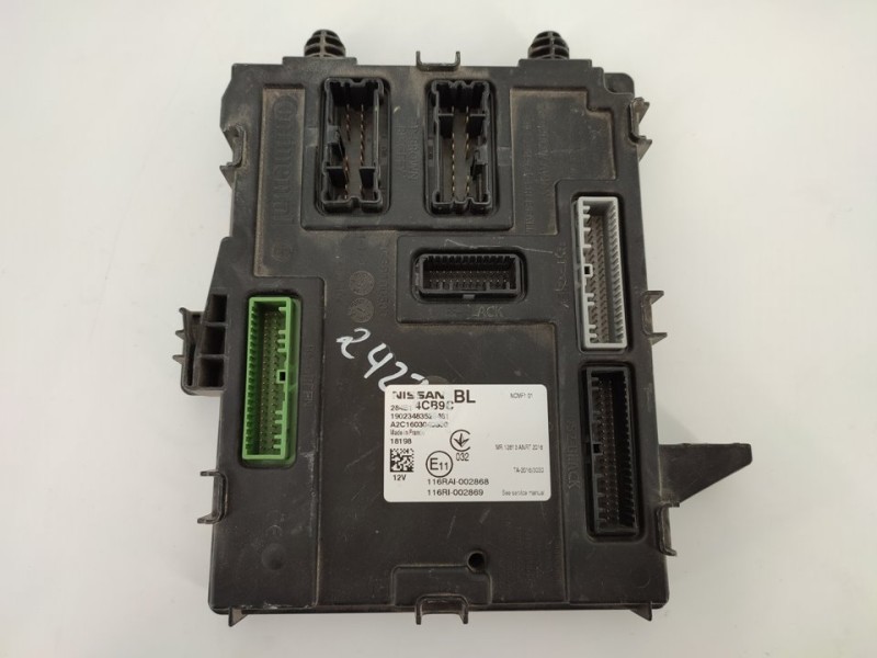 Recambio de caja reles / fusibles para nissan qashqai (j11) referencia OEM IAM 284B14CB9C  