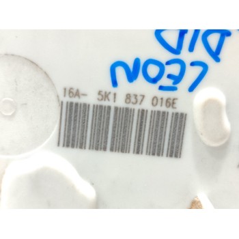 Recambio de cerradura puerta delantera derecha para seat leon (5f1) i-tech ecomotive referencia OEM IAM 5K1837016E  