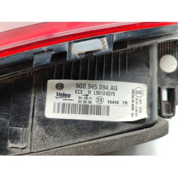 Recambio de piloto trasero derecho interior para volkswagen golf vii lim. (bq1) advance referencia OEM IAM 5G0945094AG  