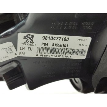 Recambio de piloto trasero izquierdo para peugeot 3008 gt line referencia OEM IAM 9810477180  