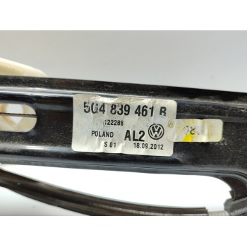 Recambio de elevalunas trasero izquierdo para volkswagen golf vii lim. sport by r-line bluemotion referencia OEM IAM 5G4839461B 