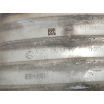 Recambio de catalizador para mercedes-benz clase e (w212) lim. e 220 bluetec (212.001) referencia OEM IAM A2124909814  