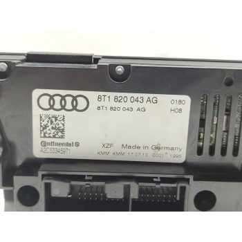 Recambio de mando climatizador para audi a4 ber. (b8) básico referencia OEM IAM 8T1820043AG  