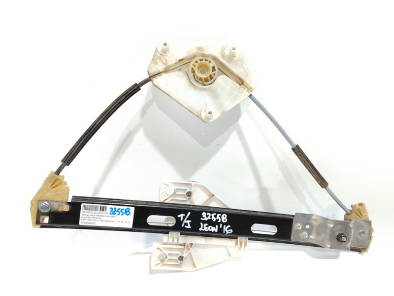 Recambio de elevalunas trasero izquierdo para seat leon (5f1) i-tech ecomotive referencia OEM IAM 5F4839461C  