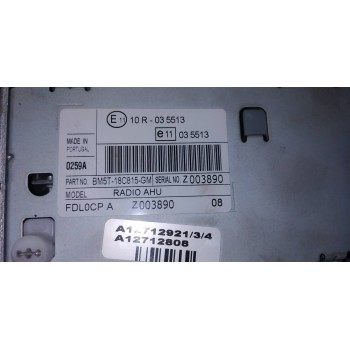 Recambio de sistema audio / radio cd para ford focus lim. (cb8) titanium referencia OEM IAM BM5T18C815GM  