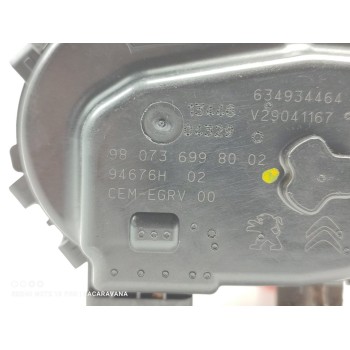 Recambio de valvula egr para peugeot 2008 (--.2013) allure referencia OEM IAM 9807369980  