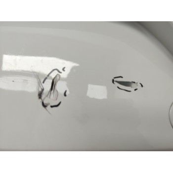 Recambio de paragolpes trasero para seat leon (5f1) i-tech ecomotive referencia OEM IAM 5F0807421  