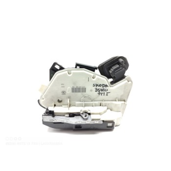 Recambio de cerradura puerta trasera izquierda para skoda rapid active referencia OEM IAM 5E0839015A  