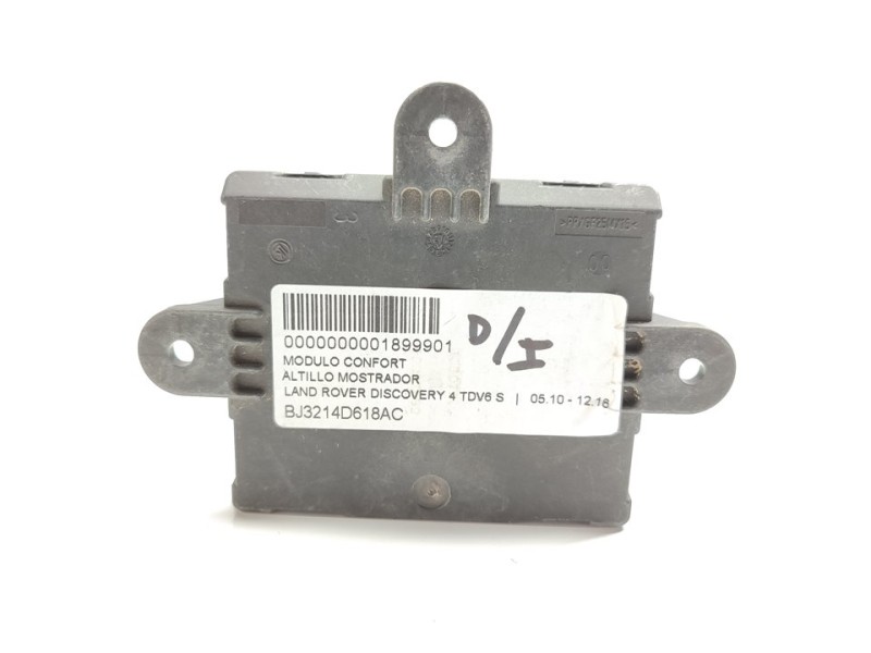Recambio de modulo confort para land rover discovery 4 tdv6 s referencia OEM IAM BJ3214D618AC  