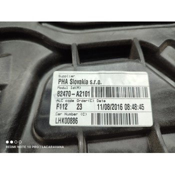 Recambio de elevalunas delantero izquierdo para kia cee´d business referencia OEM IAM 82470A2101  