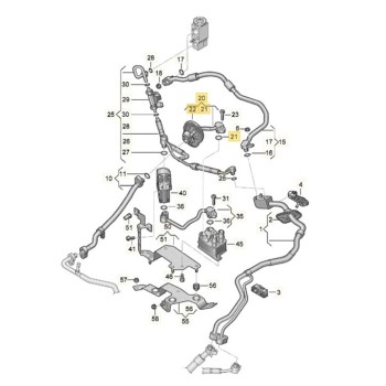 Recambio de tubos aire acondicionado para audi q5 (fyb) 50 tfsi e quattro advanced referencia OEM IAM 80B816735  