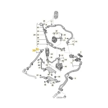 Recambio de tubos aire acondicionado para audi q5 (fyb) 50 tfsi e quattro advanced referencia OEM IAM 80A816739K  