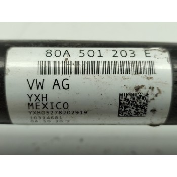 Recambio de transmision trasera izquierda para audi q5 (fyb) 50 tfsi e quattro advanced referencia OEM IAM 80A501203E  
