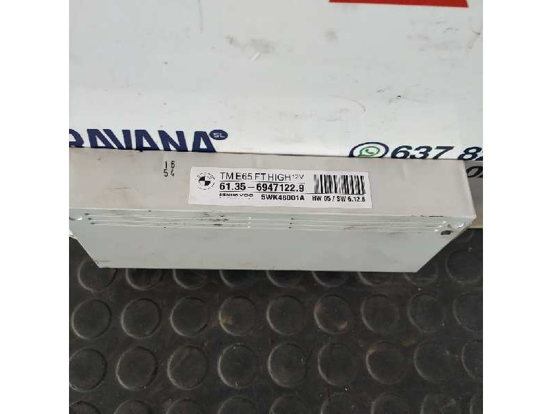 Recambio de modulo electronico para bmw serie 7 (e65/e66) 730d referencia OEM IAM 5WK48001A  