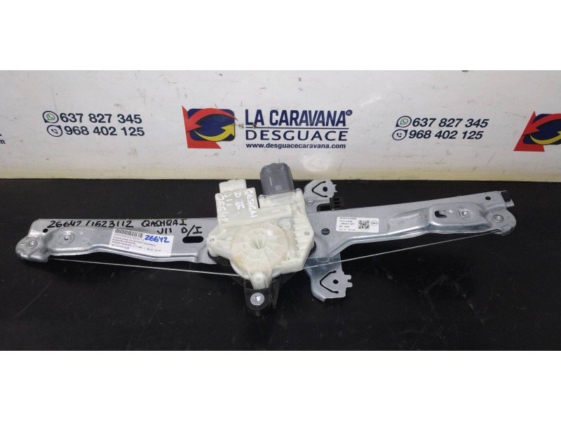 Recambio de elevalunas delantero izquierdo para nissan qashqai (j11) 360 referencia OEM IAM E06027101  