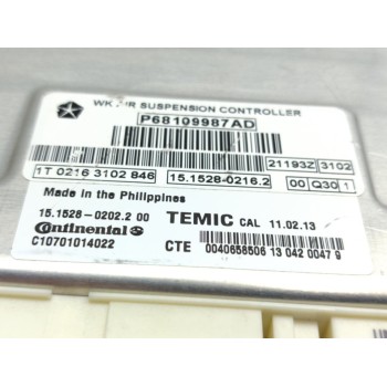 Recambio de centralita suspension para jeep gr.cherokee (wk) 3.0 crd limited referencia OEM IAM P68109987AD  
