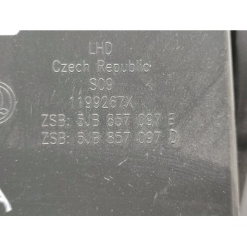 Recambio de guantera para skoda rapid active referencia OEM IAM 5JB857097E  