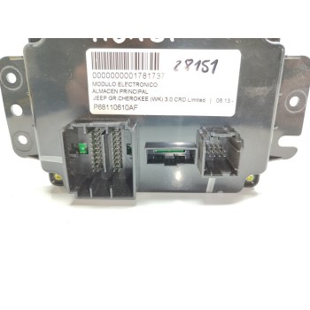 Recambio de modulo electronico para jeep gr.cherokee (wk) 3.0 crd limited referencia OEM IAM P68110610AF  