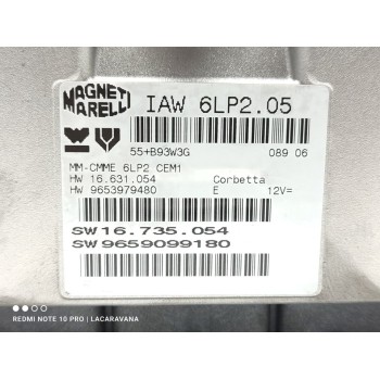 Recambio de centralita motor uce para citroën c4 berlina lx referencia OEM IAM 9653979480  