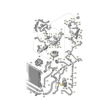 Recambio de tubo para audi q5 (fyb) 50 tfsi e quattro advanced referencia OEM IAM 80A145919AL  