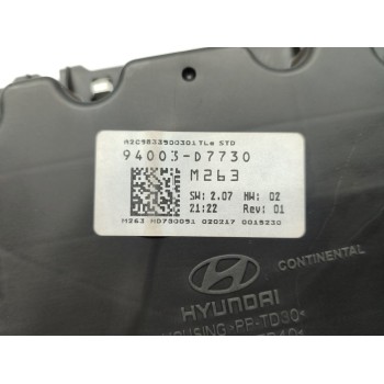 Recambio de cuadro instrumentos para hyundai tucson 25 aniversario 4x2 referencia OEM IAM 94003D7730  