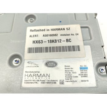 Recambio de sistema navegacion gps para land rover discovery sport se referencia OEM IAM HX6318K812BC  