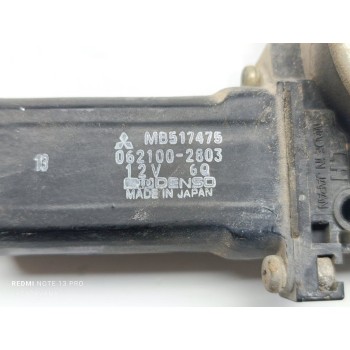 Recambio de elevalunas trasero izquierdo para mitsubishi montero (v20/v40) 2800 td glx (4-ptas.) referencia OEM IAM MB517475  