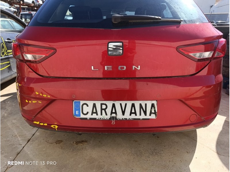 Recambio de paragolpes trasero para seat leon (5f1) style referencia OEM IAM 5F0807421N  