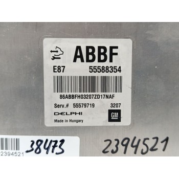 Recambio de centralita motor uce para opel astra j lim. selective referencia OEM IAM 55588354  