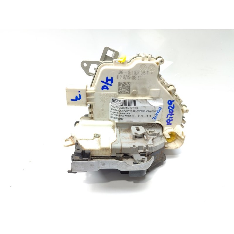 Recambio de cerradura puerta delantera izquierda para audi q3 (8ug) attraction referencia OEM IAM 8J1837015F  