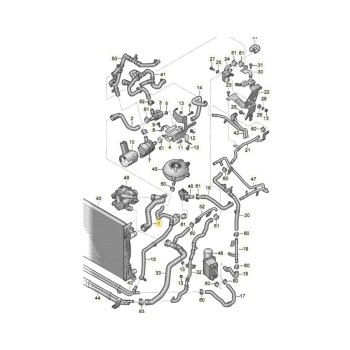 Recambio de tubo para audi q5 (fyb) 50 tfsi e quattro advanced referencia OEM IAM 80A122101BE  