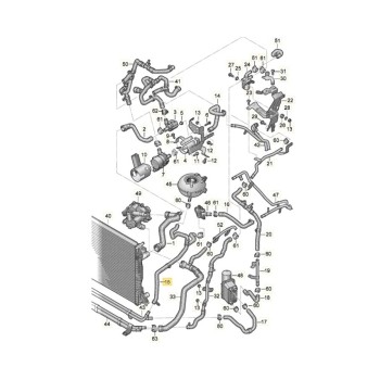 Recambio de tubo para audi q5 (fyb) 50 tfsi e quattro advanced referencia OEM IAM 80A145919AN  