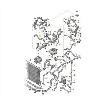 Recambio de tubo para audi q5 (fyb) 50 tfsi e quattro advanced referencia OEM IAM 80A122073E  