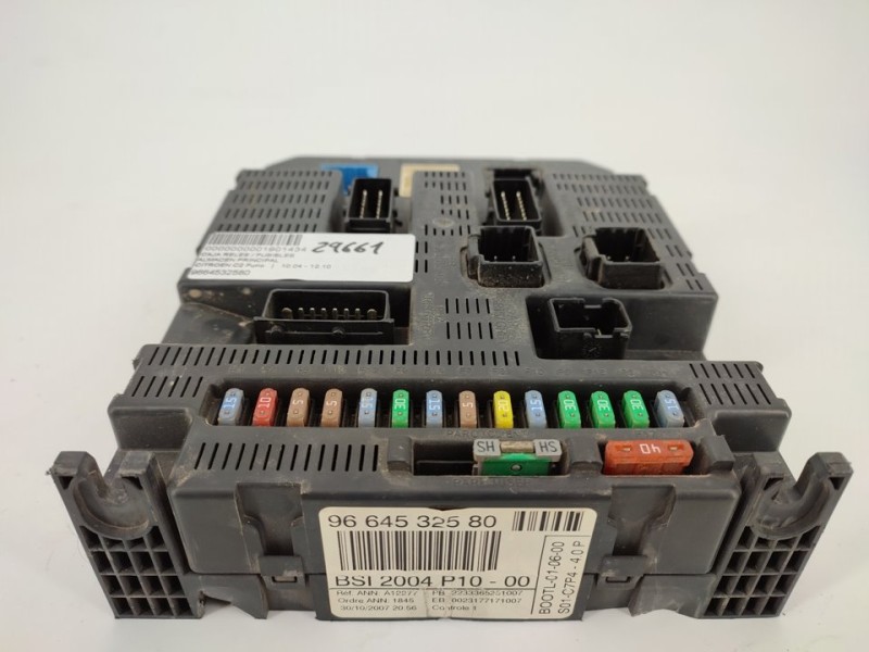 Recambio de caja reles / fusibles para citroën c2 furio referencia OEM IAM 9664532580  