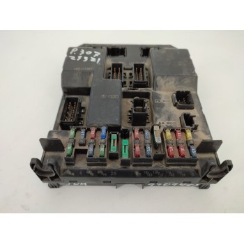 Recambio de caja reles / fusibles para peugeot 307 break / sw (s1) break xr referencia OEM IAM 9651196980  