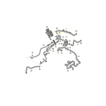Recambio de tubo para audi q5 (fyb) 50 tfsi e quattro advanced referencia OEM IAM 80B819332E  